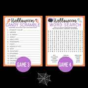 Halloween Printable 12 Game Bundle