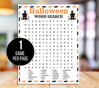Halloween Games Bundle – 40 Printable Party Games & Activities