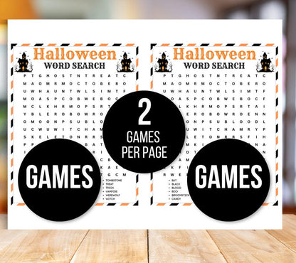 Halloween Games Bundle – 40 Printable Party Games & Activities