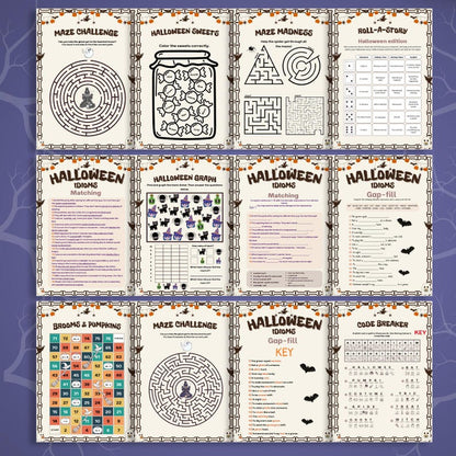 80+ Halloween Games Mega Bundle: Printable Party Activities
