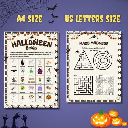 80+ Halloween Games Mega Bundle: Printable Party Activities